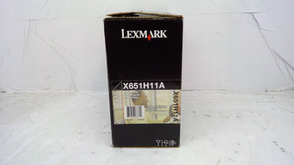 Genuine Lexmark X651H11A Black High Yield Toner Cartridge