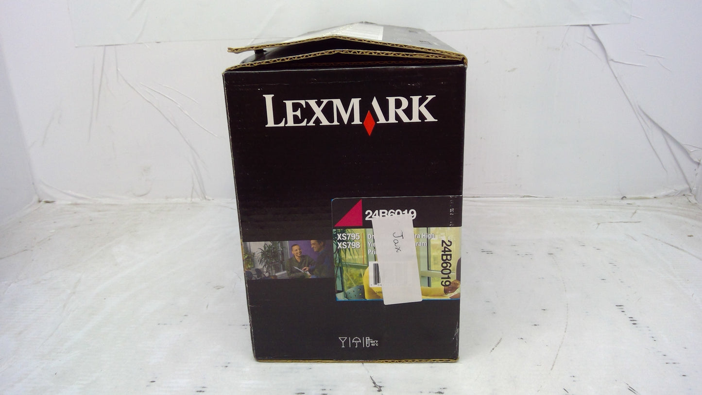 Genuine Lexmark 24B6019 Magenta Extra High Yield Toner Cartridge