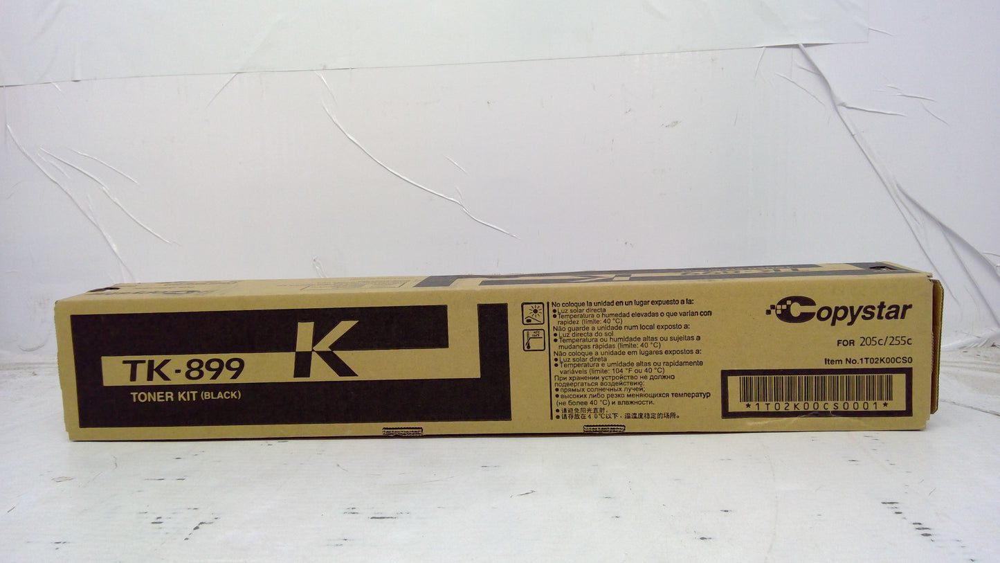 Genuine Copystar TK-899K Black Toner Kit 1T02K00CS0