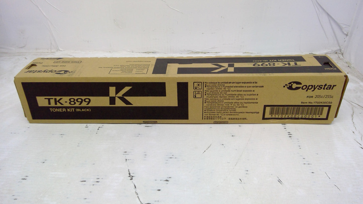 Genuine Copystar TK-899K Black Toner Kit 1T02K00CS0