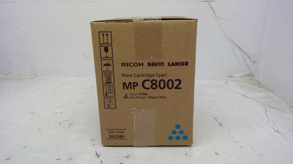 Genuine Ricoh MP C8002 (842086) Cyan Toner