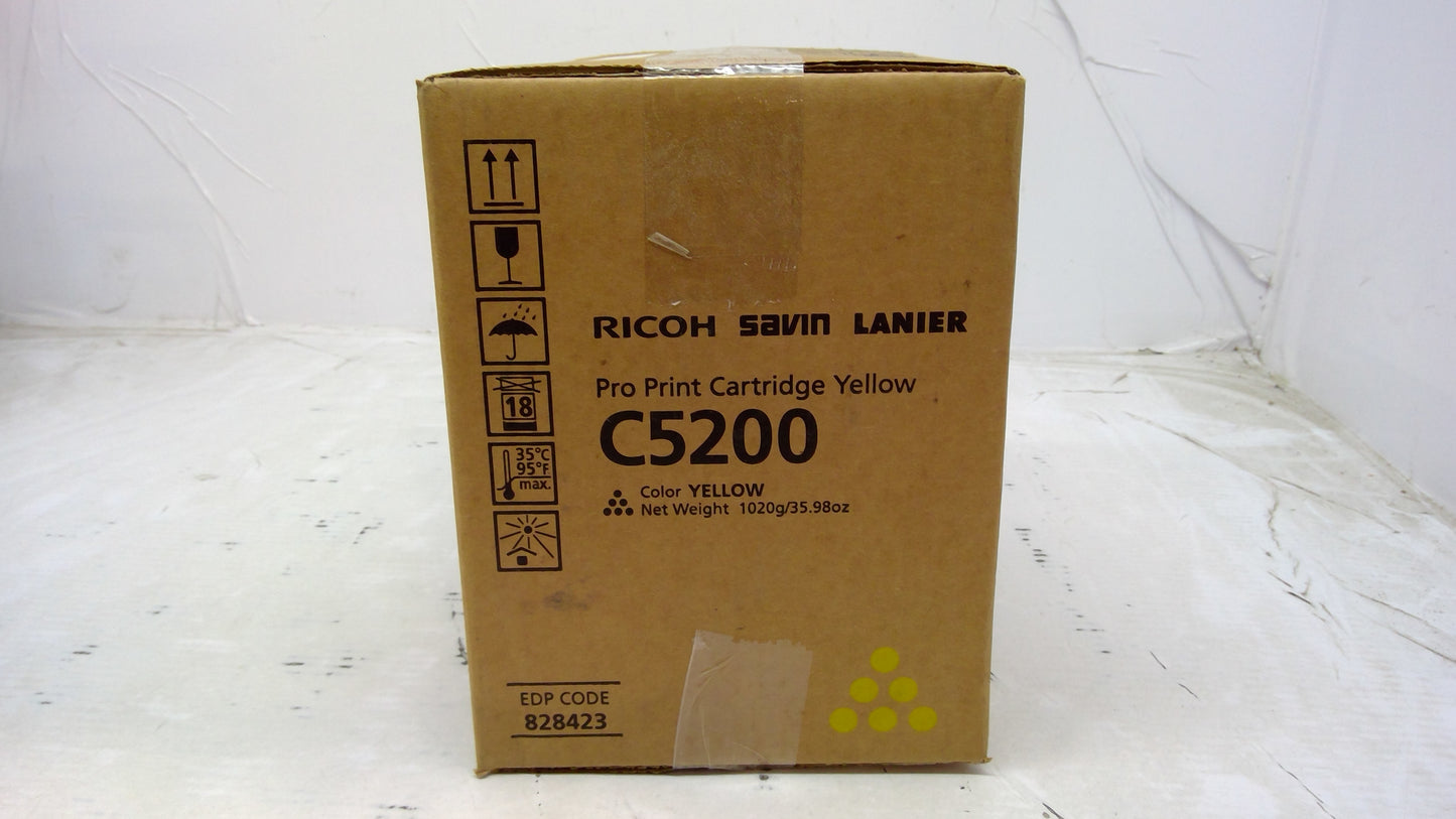 Genuine Ricoh C5200 (828423) Yellow Toner