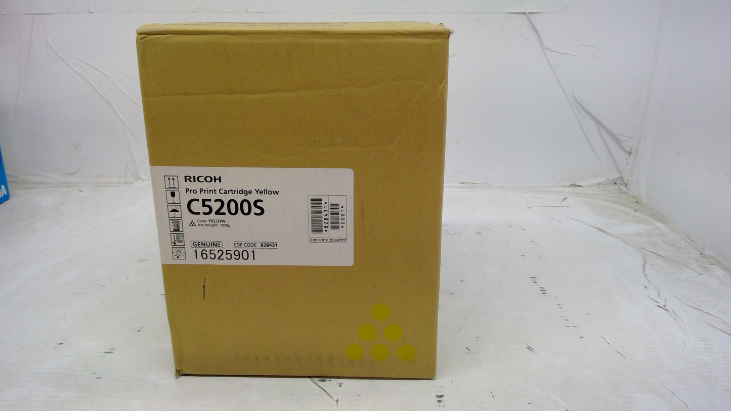 Genuine Ricoh Yellow Pro Print Cartridge C5200S (828431)