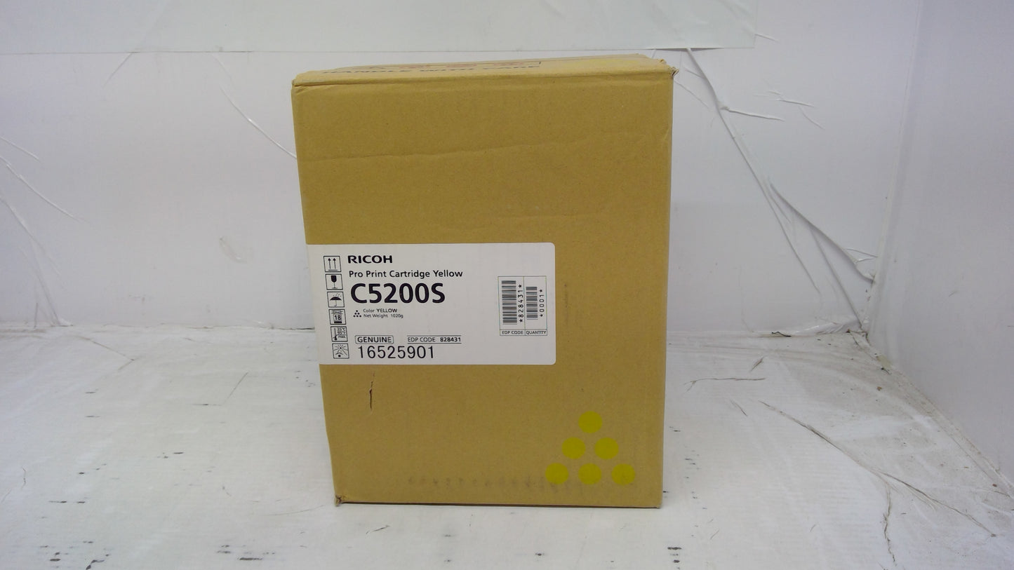 Genuine Ricoh Yellow Pro Print Cartridge C5200S (828431)