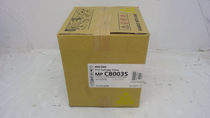 Genuine Ricoh MP C8003S Print Cartridge Yellow Toner (842189)