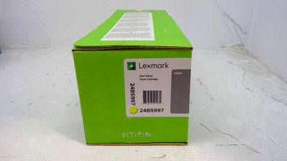Genuine Lexmark 24B5997 Yellow Toner Cartridge