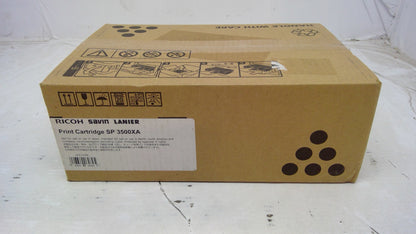 Genuine Ricoh Savin Lanier SP 3500XA Black Print Cartridge (406989)