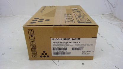 Genuine Ricoh Savin Lanier SP 3500XA Black Print Cartridge (406989)