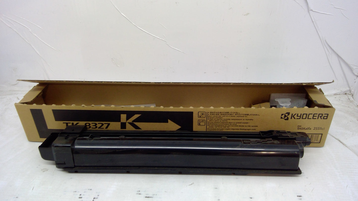 Genuine Kyocera TK-8327K Black Toner Kit (1T02NP0US0) *OPEN BOX*