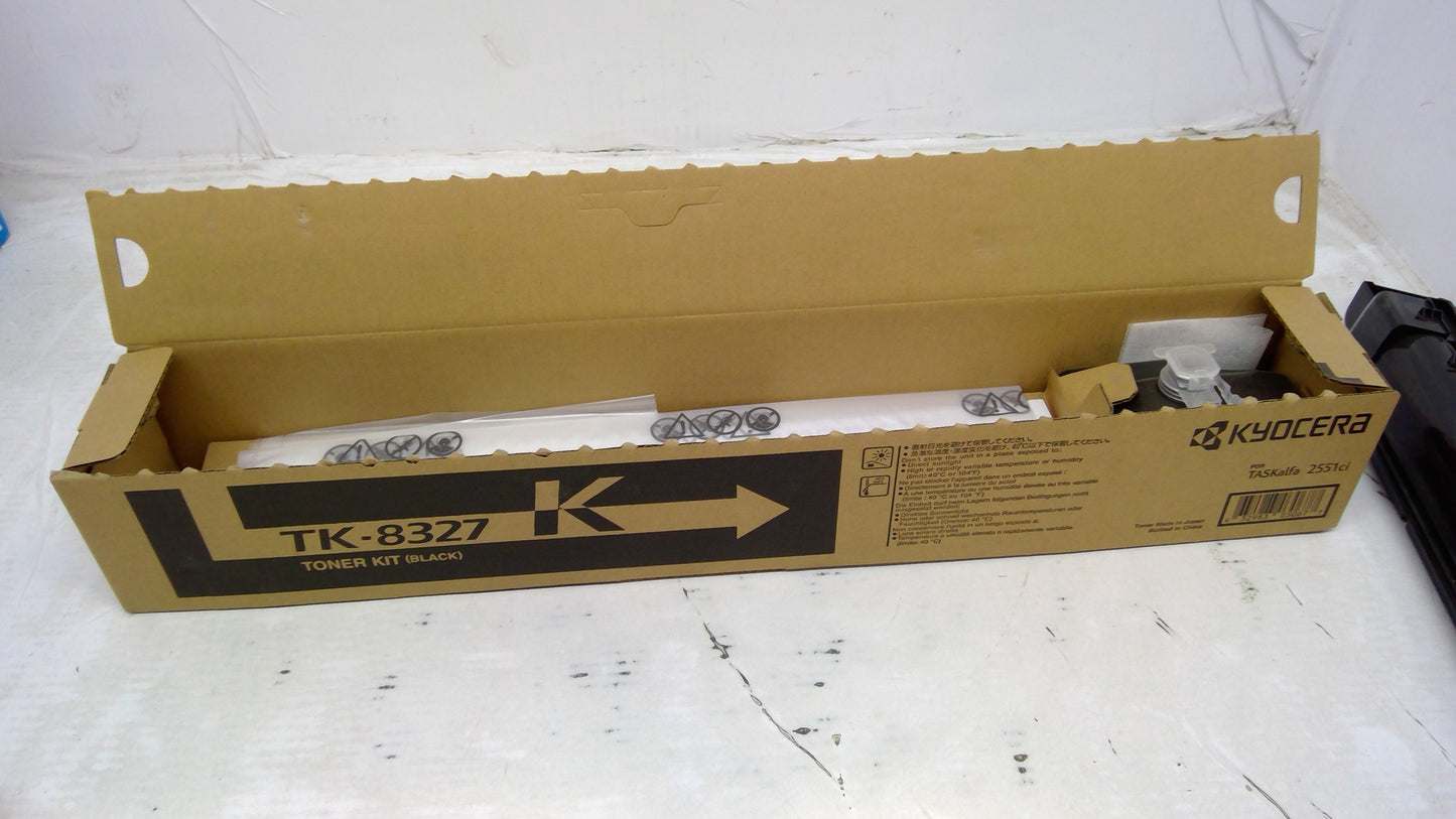 Genuine Kyocera TK-8327K Black Toner Kit (1T02NP0US0) *OPEN BOX*
