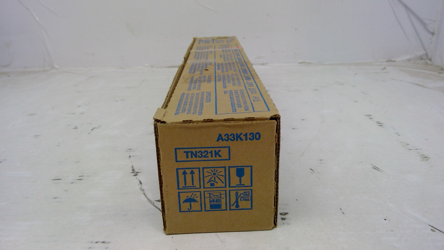 Genuine Konica Minolta A33K130 (TN321K) Black Toner