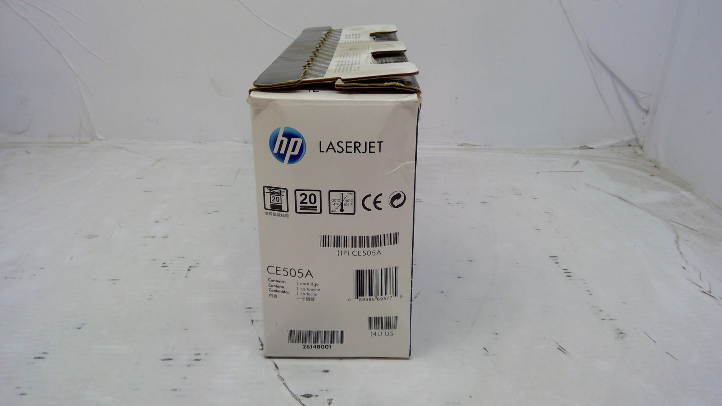 Genuine HP CE505A (05A) Black Toner Cartridge for HP LaserJet P2035, P2055 *OPEN BOX*