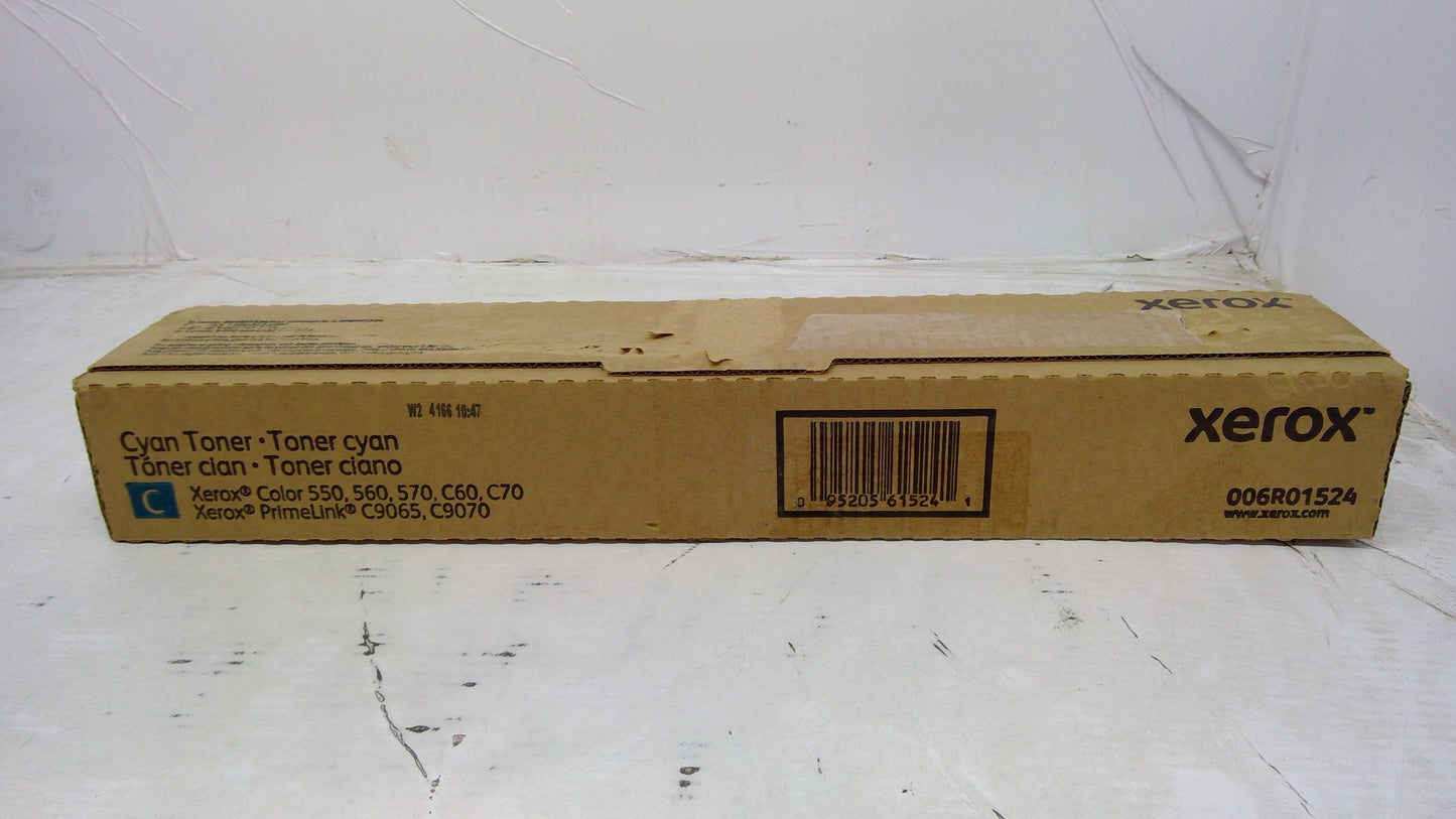 Genuine Xerox 006R01524 (6R1524) Metered Cyan Toner