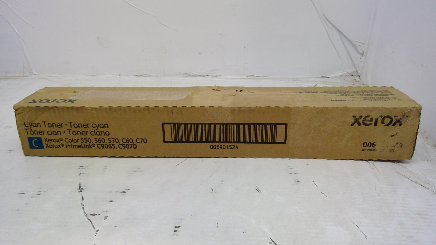 Genuine Xerox 006R01524 (6R1524) Metered Cyan Toner