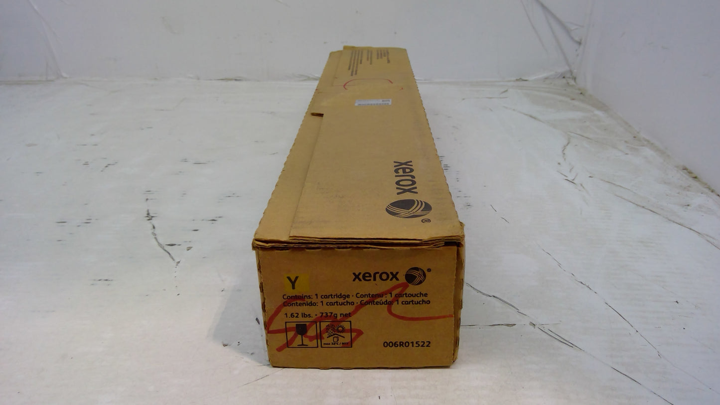 Genuine Xerox 006R01522 (6R1522) Metered Yellow Toner
