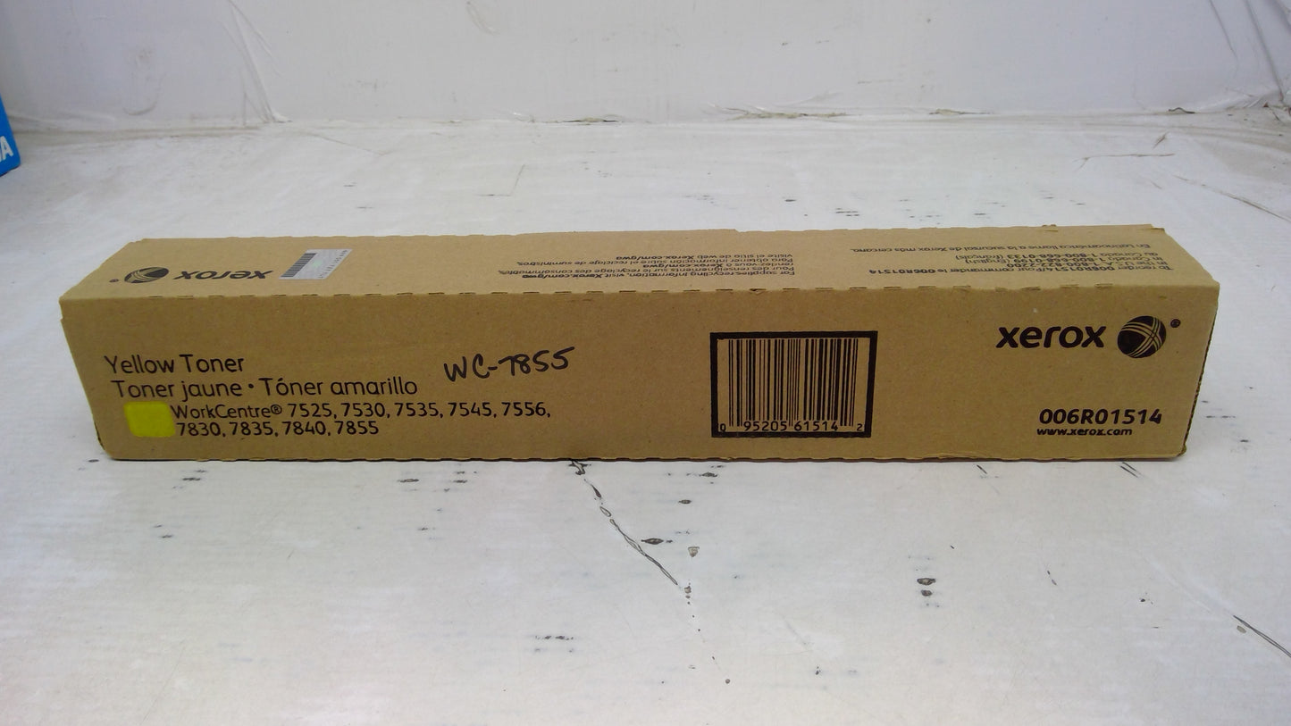 Genuine Xerox 006R01514 (6R1514) Yellow Toner