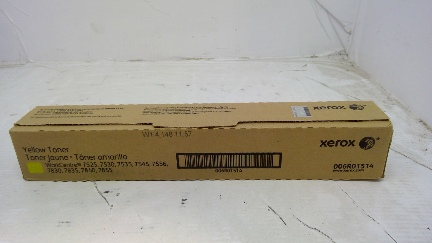 Genuine Xerox 006R01514 (6R1514) Yellow Toner