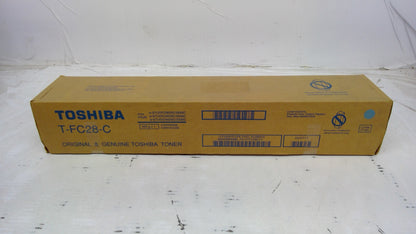 Genuine Toshiba T-FC28-C (TFC28C) Cyan Toner