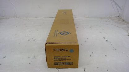 Genuine Toshiba T-FC28-C (TFC28C) Cyan Toner