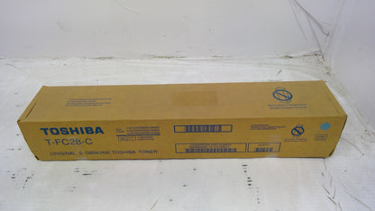 Genuine Toshiba T-FC28-C (TFC28C) Cyan Toner
