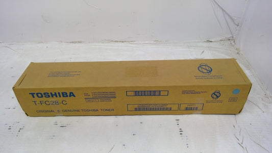 Genuine Toshiba T-FC28-C (TFC28C) Cyan Toner - SunnyToner | Operated by MBI International