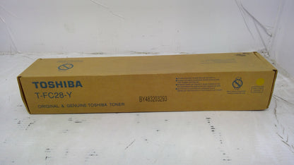 Genuine Toshiba T-FC28-Y (TFC28Y) Yellow Toner