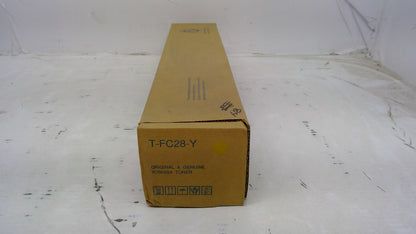 Genuine Toshiba T-FC28-Y (TFC28Y) Yellow Toner