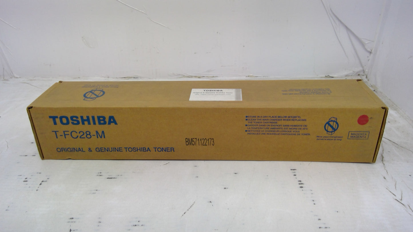 Genuine Toshiba T-FC28-M (TFC28M) Magenta Toner