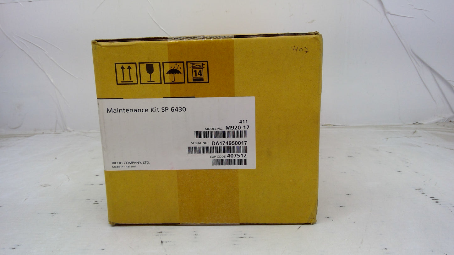Genuine Ricoh Fuser Maintenance Kit SP 6430- 120V (407512)