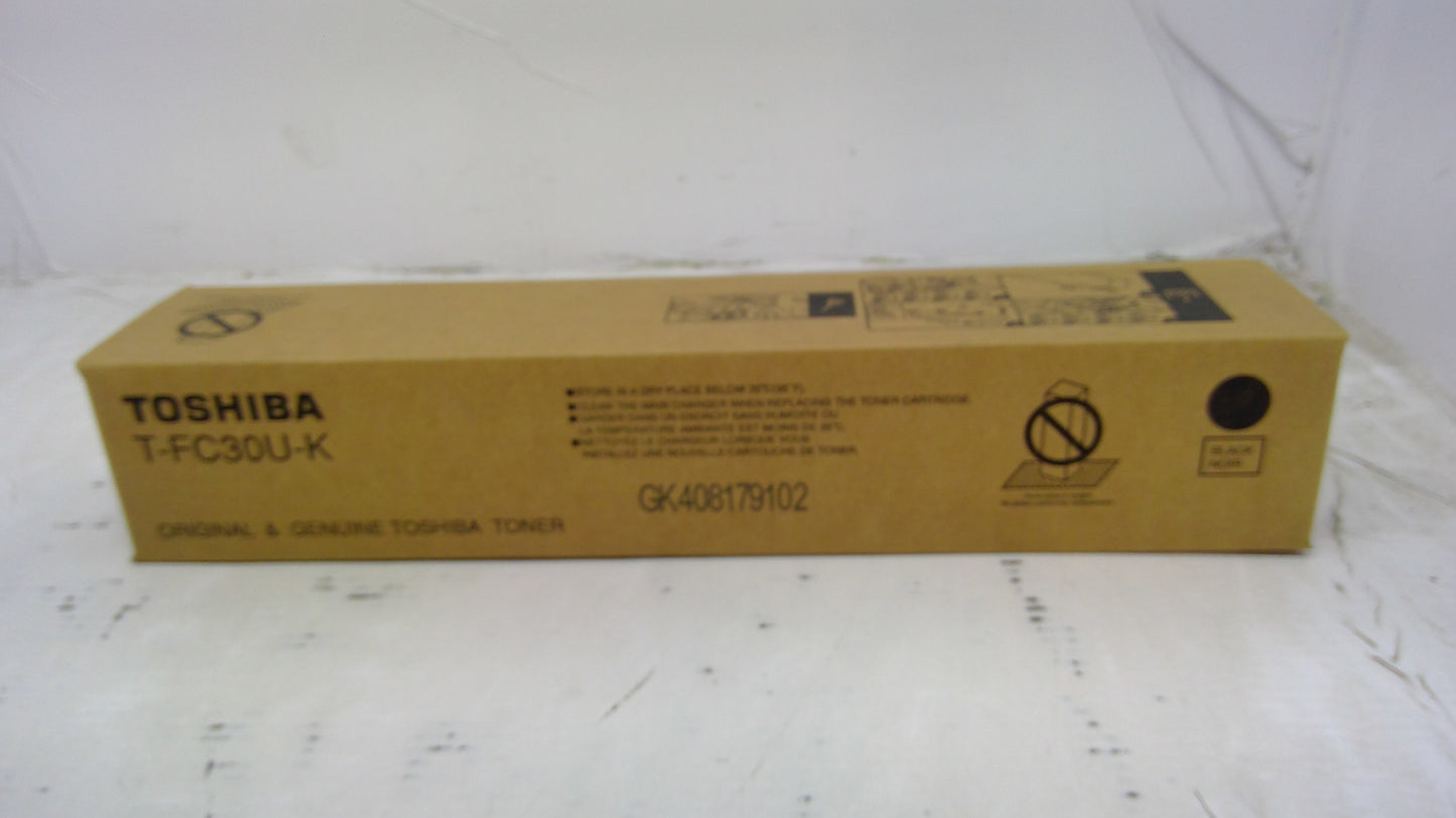 Genuine Toshiba T-FC30U-K (TFC30UK) Black Toner