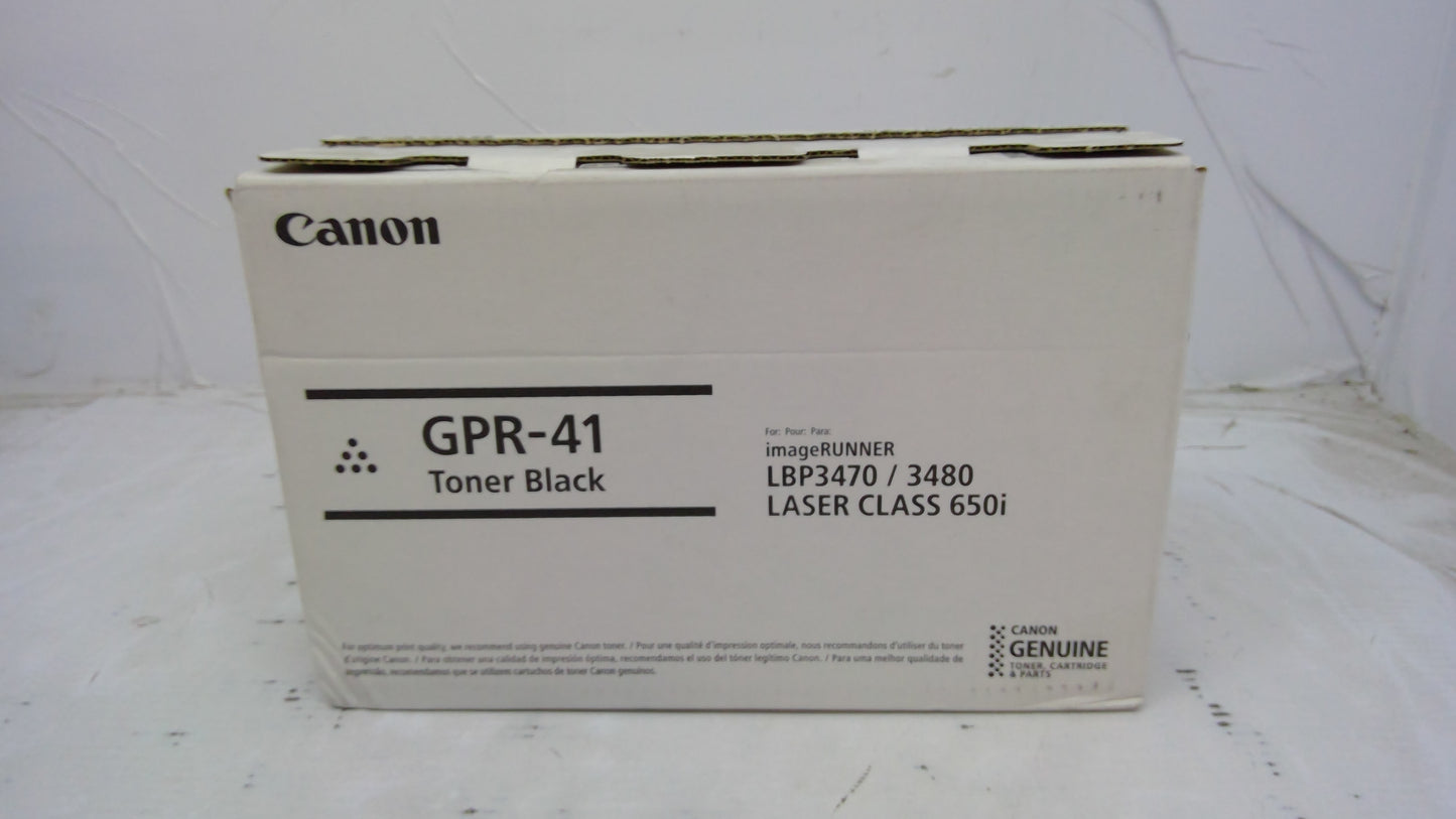 Genuine Canon 3480B005AA (3480B005) GPR-41 Black Toner