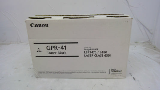 Genuine Canon 3480B005AA (3480B005) GPR-41 Black Toner - SunnyToner | Operated by MBI International