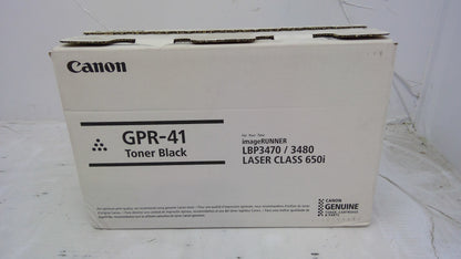 Genuine Canon 3480B005AA (3480B005) GPR-41 Black Toner