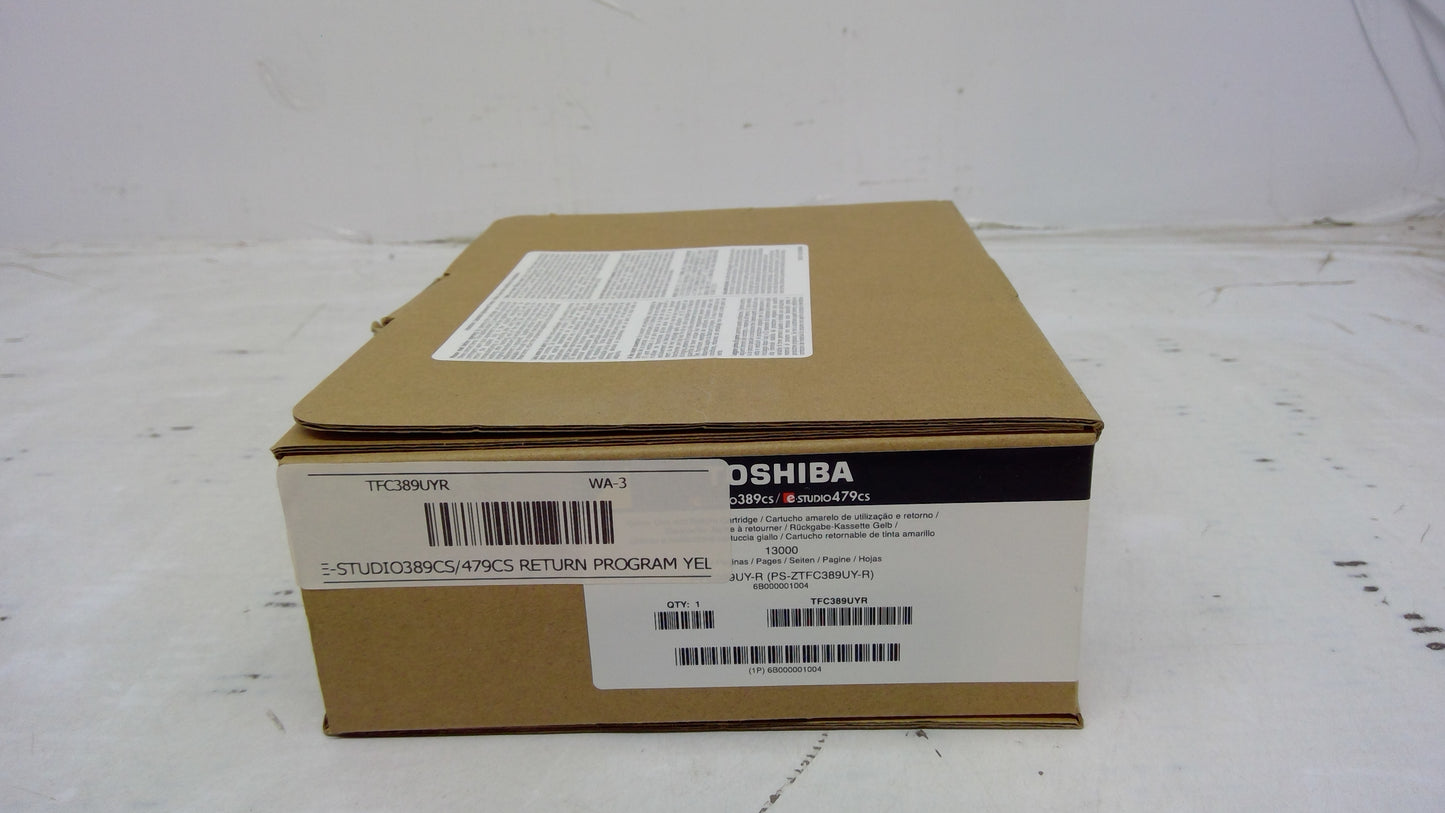 Genuine Toshiba TFC389UYR Yellow Toner Cartridge