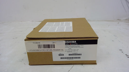 Genuine Toshiba T-FC389U-YR (TFC389UYR) Yellow Toner Cartridge - SunnyToner | Operated by MBI International