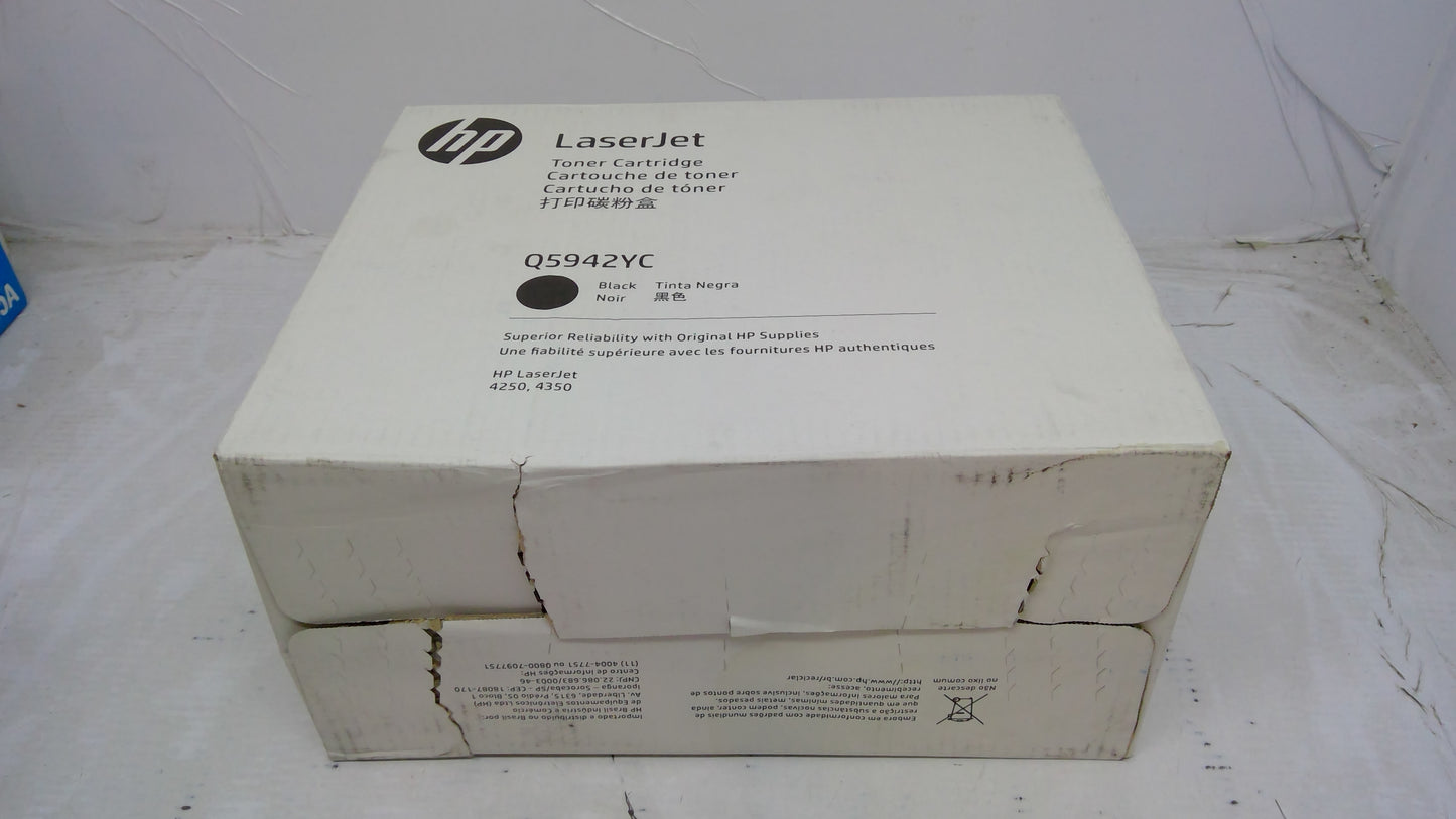 Genuine HP Q5942YC High Yield Black Toner Cartridge