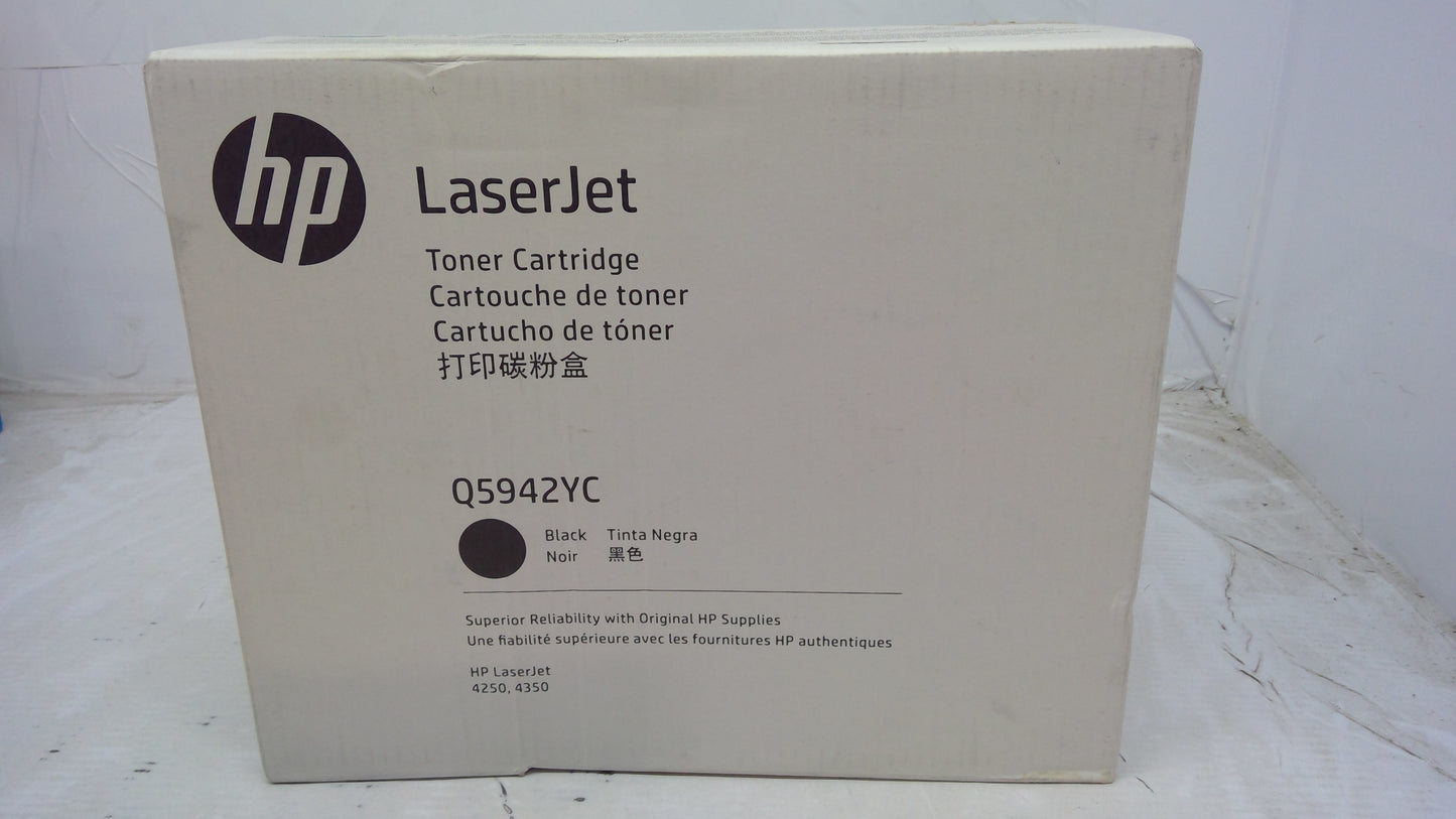 Genuine HP Q5942YC High Yield Black Toner Cartridge