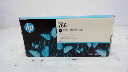 Genuine HP P2V93A (766) Photo Black DesignJet Ink Cartridge