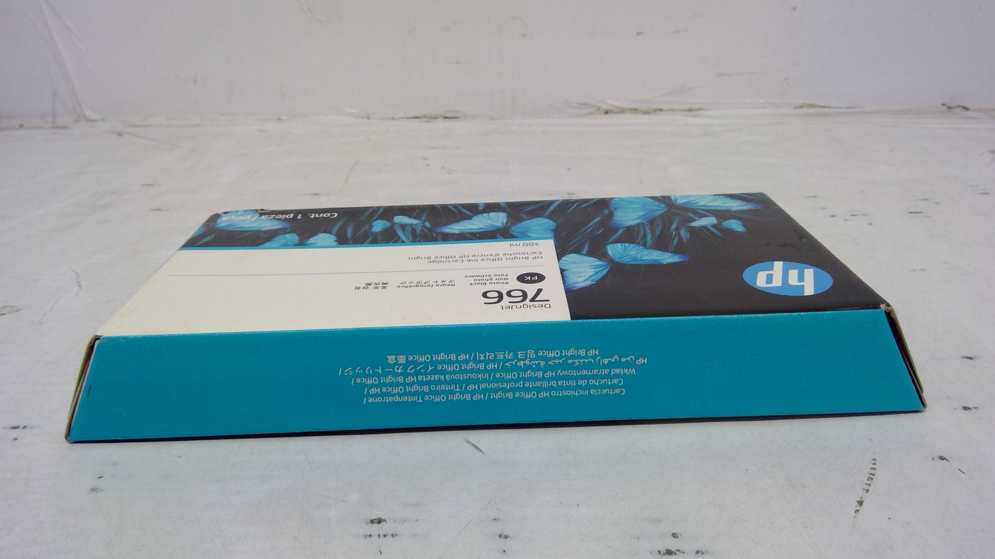 Genuine HP P2V93A (766) Photo Black DesignJet Ink Cartridge