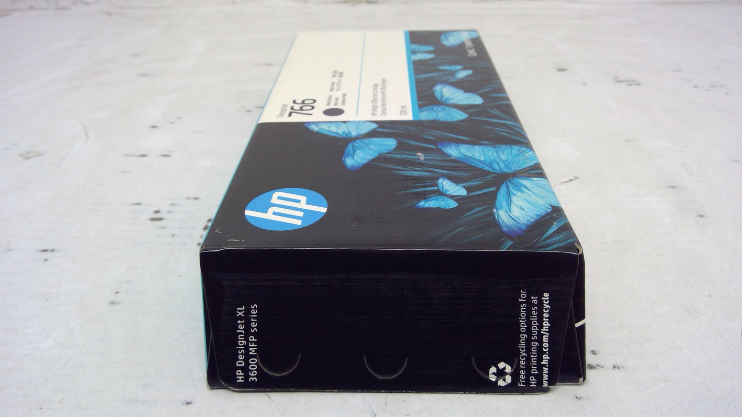 Genuine HP P2V92A (766) Matte Black DesignJet Ink Cartridge *Expires Dec. 2026*