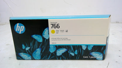 Genuine HP P2V91A (766) Yellow DesignJet Ink Cartridge (Expires NOV 2026)