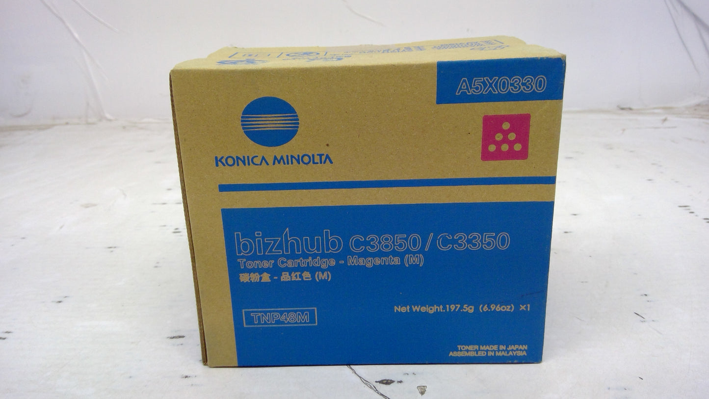 Genuine Konica Minolta TNP48M (A5X0330) Magenta Toner