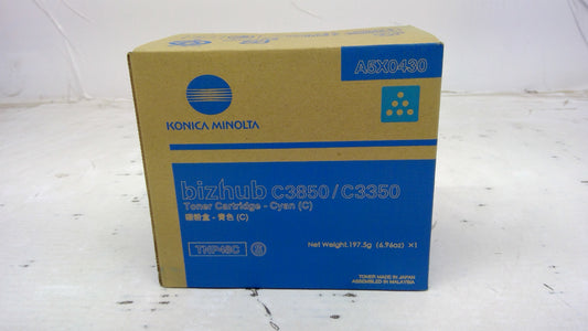 Genuine Konica Minolta TNP48C (A5X0430) Cyan Toner - SunnyToner | Operated by MBI International