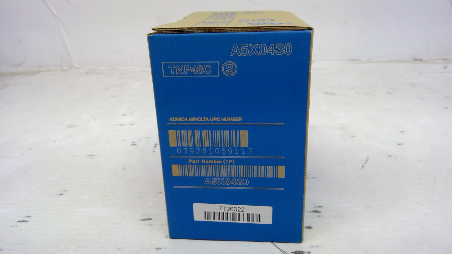 Genuine Konica Minolta TNP48C (A5X0430) Cyan Toner