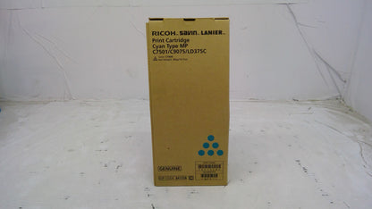 Genuine Ricoh Type MP C7501/C9075/LD375C (841358) Cyan Toner