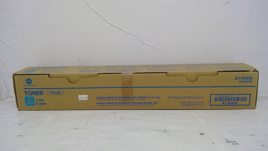 Genuine Konica Minolta A11G430 (TN319C) Cyan Toner - SunnyToner | Operated by MBI International