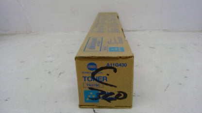 Genuine Konica Minolta A11G430 (TN319C) Cyan Toner