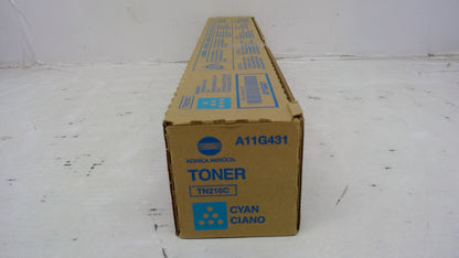 Genuine Konica Minolta A11G431 (TN216C) Cyan Toner