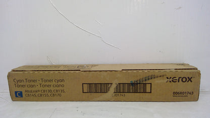 Genuine Xerox 006R01743 (6R1743) Cyan Toner