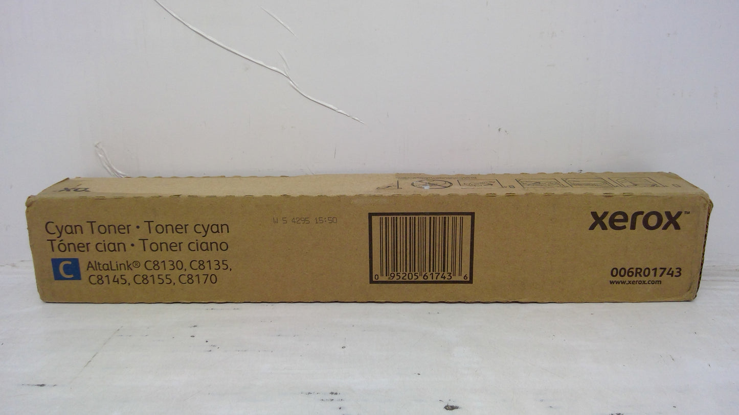 Genuine Xerox 006R01743 (6R1743) Cyan Toner